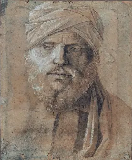 Bellini Prints: Bellini Giovanni, Man with Turban