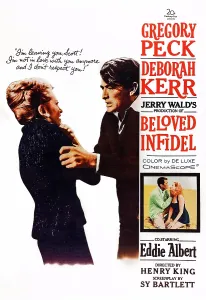 Images Dated 13th November 2013: BELOVED INFIDEL, US poster, from left: Deborah Kerr