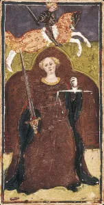 15th C Prints: BEMBO, Bonifacio (1420-1482). The Visconti Tarot