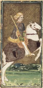 15th C Prints: BEMBO, Bonifacio (1420-1482). The Visconti Tarot