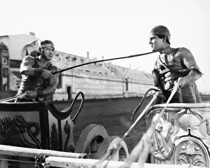 1997 Prints: BEN-HUR, Francis X. Bushman, Ramon Novarro, 1925, chariot race