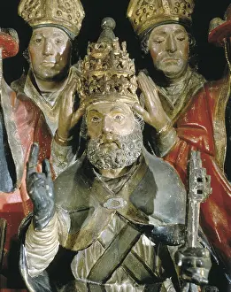 Papacy Prints: BENEDICT XIII. Antipope, born Pedro de Luna