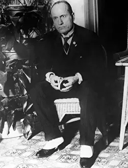 Italian Prints: Benito Mussolini (1883-1945), Prime Minister and dictator of Italy from 1922-1943