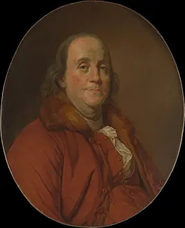 Ambassadors Prints: Benjamin Franklin, was US Ambassador to France from Dec