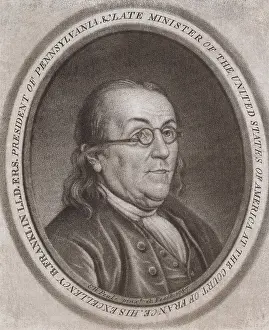 Ambassador Prints: Benjamin Franklin, by Charles Willson Peale