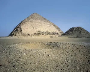 Dahshur Prints: Bent Pyramid. 26th c. BC. EGYPT