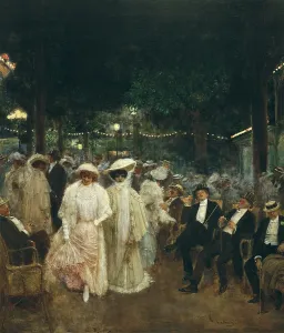 Happiness Prints: BERAUD, Jean (1849-1935). The Gardens of Paris