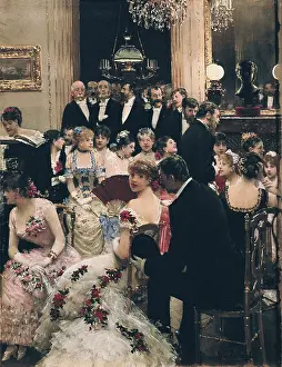 Circle Prints: BERAUD, Jean (1849-1935). The Soiree