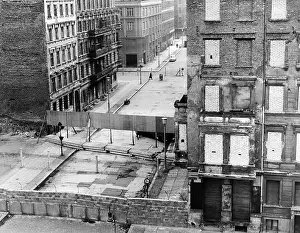 Barbed Wire Prints: The Berlin Wall along Bermauerstrasse