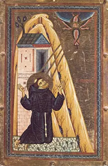Francis Of Assisi Prints: BERLINGHIERI, Bonaventura (before 1228-1274)