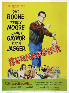 Boone Prints: BERNARDINE, US poster art, center: Pat Boone