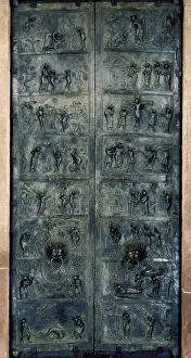 Bronze Prints: The Bernward Doors. 1015. GERMANY