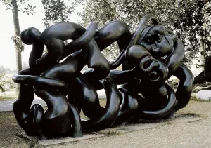 Malaga Prints: BERROCAL, Miguel (1933). Monument to Picasso