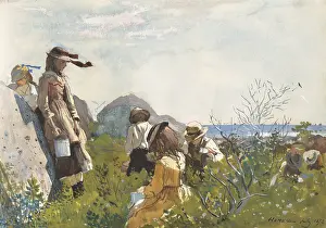 Winslow Prints: Berry Pickers, by Winslow Homer