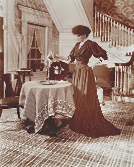 Tolstoy Prints: Bertha Kalich as Miriam Friedlander in THE KREUTZER SONATA, performed on Broadway, 1906