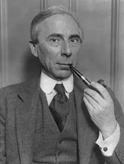 Smoking Pipe Prints: Bertrand Russell, British philosopher, historian, social critic, and political activist