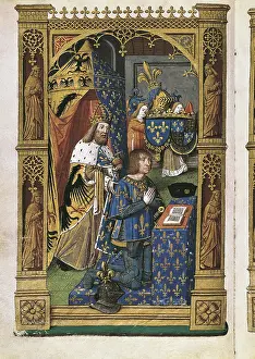 Charlemagne Or Charles I 742 814 Prints: BESANON, Master Jacques de (end 15th century)
