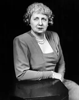 Truman Prints: Bess Truman (1885-1982), First Lady 1945-1953