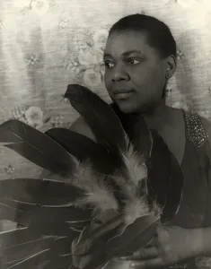 Blues Prints: Bessie Smith, American blues singer, portrait by Carl Van Vechten, February 3, 1936