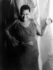 Blues Prints: Bessie Smith, American blues singer, portrait by Carl Van Vechten, February 3, 1936