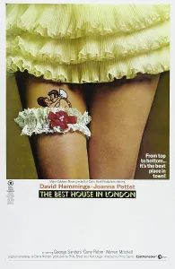 Sexual Prints: THE BEST HOUSE IN LONDON, British poster, 1969