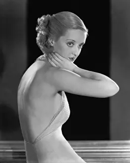 Bare Back Prints: Bette Davis, circa 1933