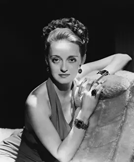 George Hurrell Prints: Bette Davis, Warner Bros. portrait by George Hurrell, circa 1939