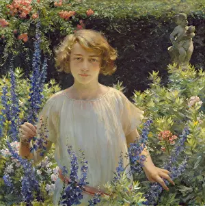 Ribbon Prints: BETTY GALLOWHUR, by Charles Courtney Curran