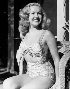 Bathing Suit Prints: Betty Grable, ca. 1940
