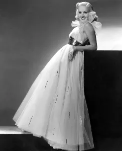 Womens Fashion Prints: BETTY GRABLE, Paramount Pictures, 1937