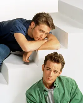 Steps Prints: BEVERLY HILLS, 90210, Jason Priestley, Luke Perry, 1990-2000