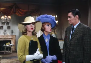 Elizabeth Prints: BEWITCHED, from left: Elizabeth Montgomery, Agnes Moorehead, Dick York, (1964), 1964-1972
