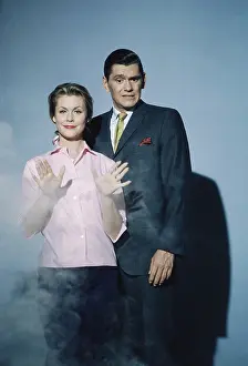 1960s Tv Prints: BEWITCHED, from left: Elizabeth Montgomery, Dick York, (1965) 1964-1972