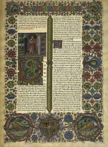 Saint 10 67 Prints: Bible of Borso d'Este (1455-1461)executed in Ferrara by Pietro Paolo Marone