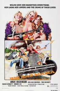 Shooting Prints: BIG BAD MAMA, US poster art, Angie Dickinson (center), 1974