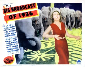 Ethel Prints: THE BIG BROADCAST OF 1936, Ethel Merman, 1935