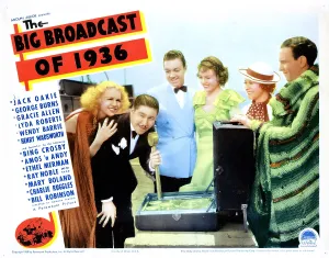 Burns Prints: THE BIG BROADCAST OF 1936, from left