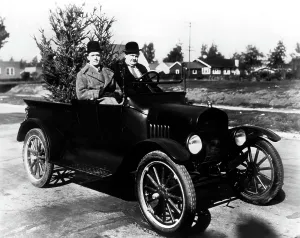 Christmas Tree Prints: BIG BUSINESS, Stan Laurel, Oliver Hardy [Laurel & Hardy], 1929