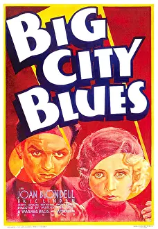Eric Prints: BIG CITY BLUES, from left: Eric Linden, Joan Blondell, 1932