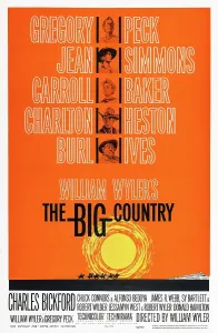 Burl Prints: THE BIG COUNTRY, US poster art