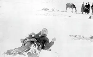 Frozen Prints: Big Foot, leader of the Sioux, captured at the battle of Wonded Knee
