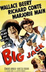 Vanessa Prints: BIG JACK, US poster, top from left: Wallace Beery