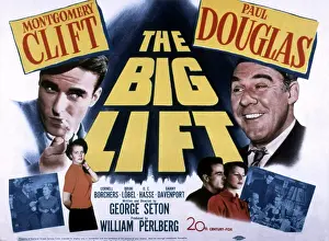 Douglas Prints: THE BIG LIFT, US lobbycard, top