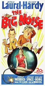 Smoking Pipe Prints: THE BIG NOISE, top l-r: Stan Laurel