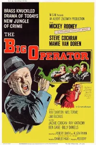 Mamie Prints: THE BIG OPERATOR, US poster, from left: Mickey Rooney