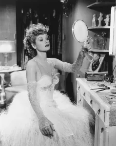 Hand Mirror Prints: THE BIG STREET, Lucille Ball, 1942