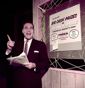 Jack Prints: THE BIG SURPRISE, host Jack Barry, (Season 1, 1955), 1955-1957