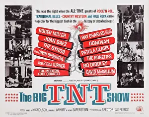 Tina Prints: THE BIG T.N.T. SHOW, US lobbycard