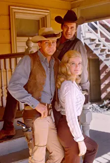 Linda Prints: THE BIG VALLEY, Lee Majors, Peter Breck, Linda Evans, 1965-69