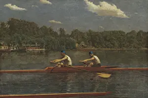 Lcgr1606 Prints: The Biglin Brothers Racing, by Thomas Eakins